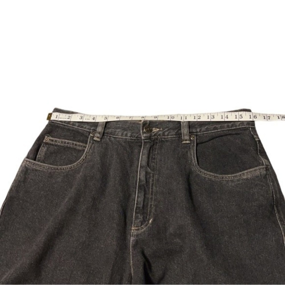 Vintage Liz wear blue Jean shorts black sz14